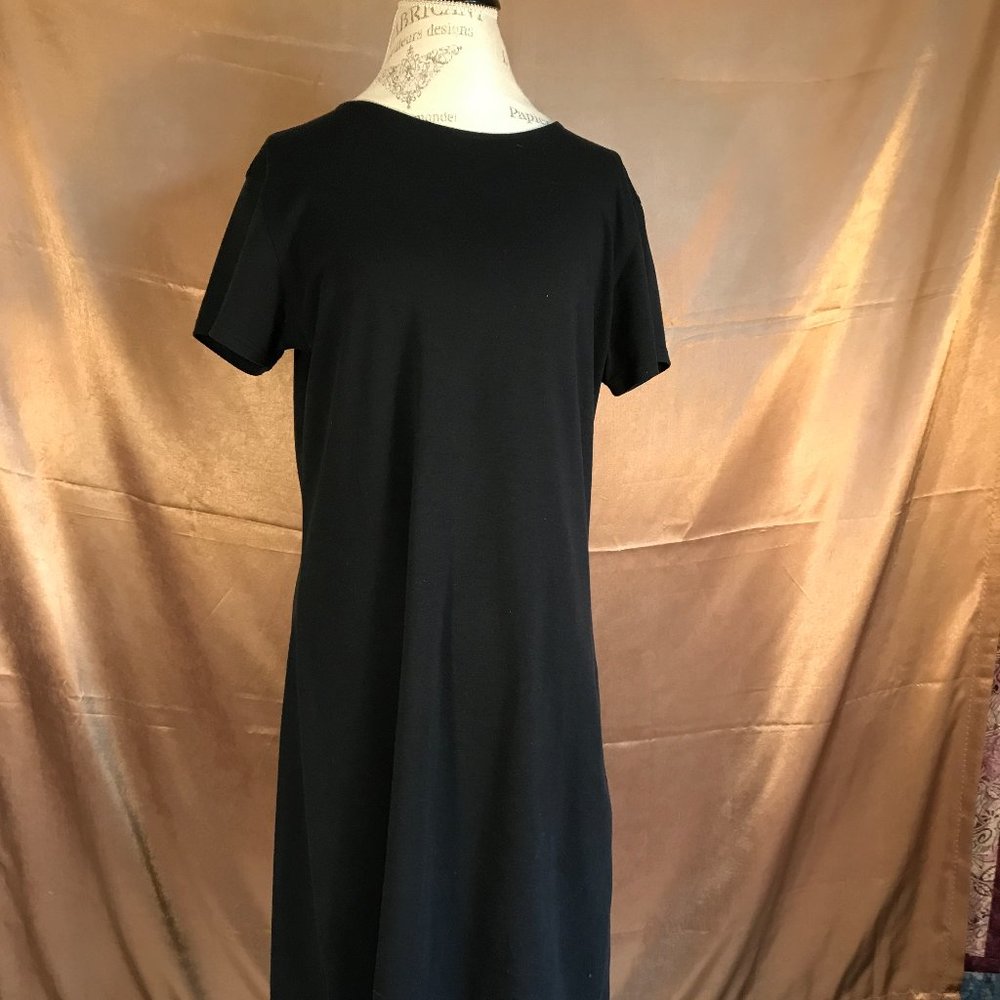 Sahalie tee shirt dress sz L